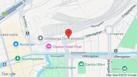 Kontorlokaler til leje i Gøteborg Centrum - Foto fra Google Street View