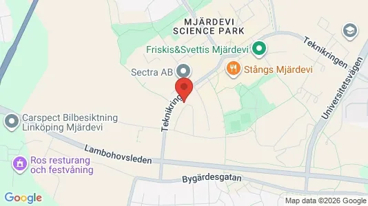 Toimistotilat Vuokrattavana i Linköping - Kuva Google Street Viewstä