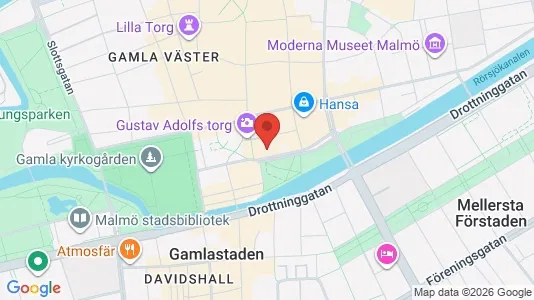 Büros zur Miete i Malmö City – Foto von Google Street View