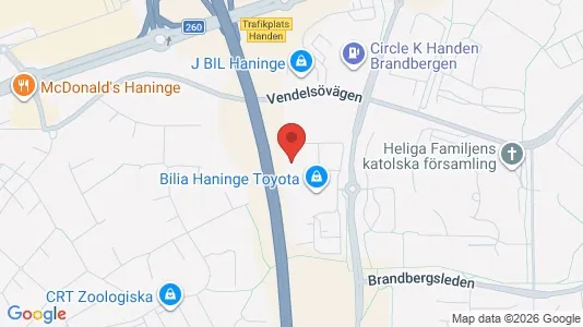 Lokaler til leje i Haninge - Foto fra Google Street View