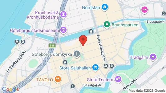 Kontorlokaler til leje i Gøteborg Centrum - Foto fra Google Street View