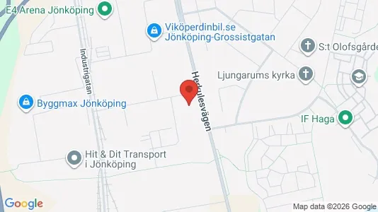 Büros zur Miete i Jönköping - kort over placeringen