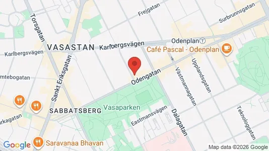 Office spaces for rent i Vasastan - kort over placeringen