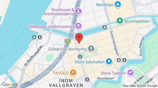 Kontorlokaler til leje i Gøteborg Centrum - Foto fra Google Street View