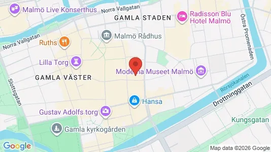 Kontorlokaler til leje i Malmø Centrum - Foto fra Google Street View
