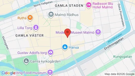 Kontorlokaler til leje i Malmø Centrum - Foto fra Google Street View