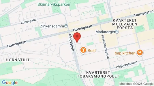 Kontorslokaler för uthyrning i Södermalm – Foto från Google Street View