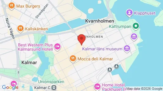 Toimistotilat Vuokrattavana i Kalmar - kort over placeringen