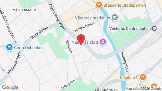 Kontorslokaler för uthyrning i Västerås – Foto från Google Street View