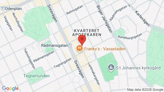 Büros zur Miete i Vasastan – Foto von Google Street View