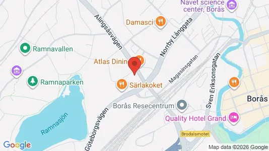 Büros zur Miete i Borås – Foto von Google Street View