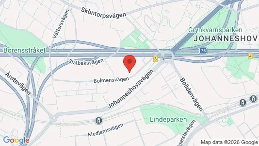 Kontorlokaler til leje i Hammarbyhamnen - Foto fra Google Street View