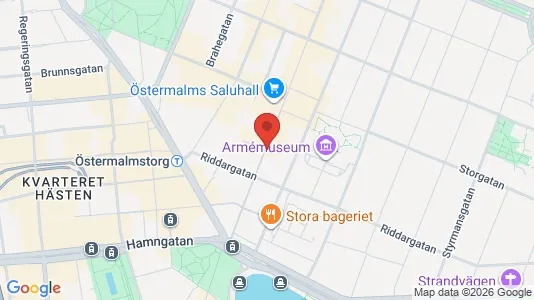 Büros zur Miete i Östermalm – Foto von Google Street View