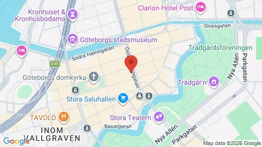 Kontorlokaler til leje i Gøteborg Centrum - Foto fra Google Street View