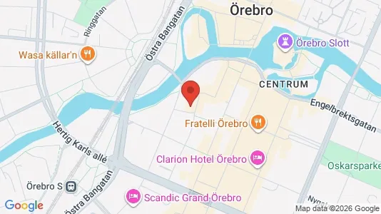 Kontorlokaler til leje i Örebro - Foto fra Google Street View