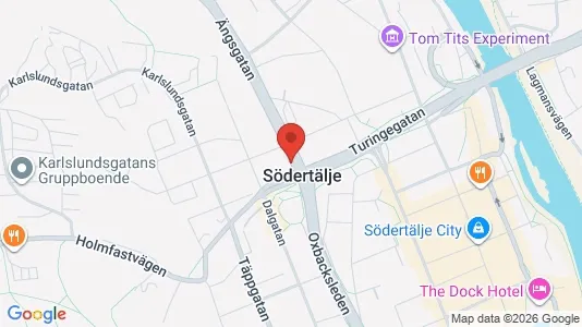 Office spaces for rent i Södertälje - kort over placeringen