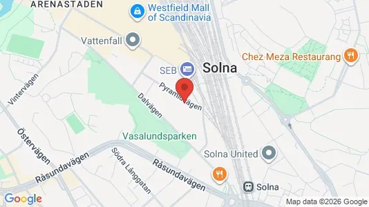 Kontorlokaler til leje i Solna - Foto fra Google Street View