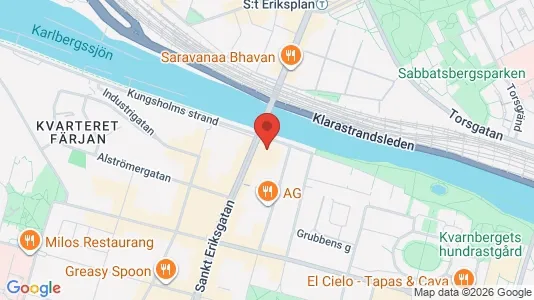 Büros zur Miete i Kungsholmen – Foto von Google Street View