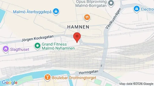 Kontorlokaler til leje i Malmø Centrum - Foto fra Google Street View