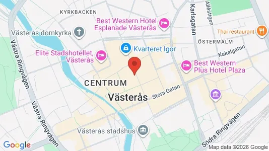 Toimistotilat Vuokrattavana i Västerås - Kuva Google Street Viewstä