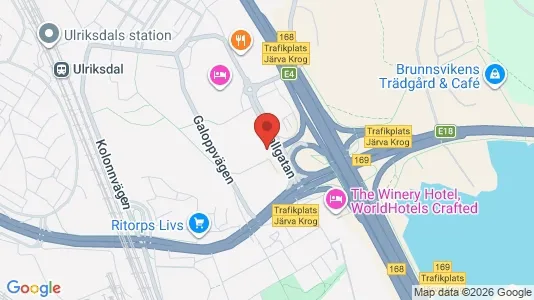 Büros zur Miete i Solna – Foto von Google Street View