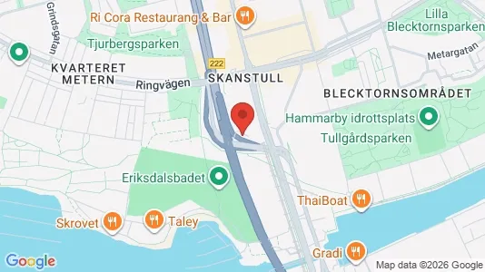 Kontorlokaler til leje i Södermalm - Foto fra Google Street View