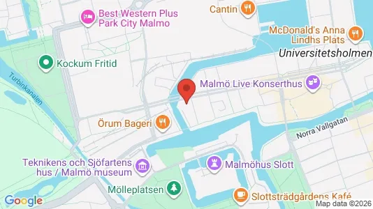 Kontorlokaler til leje i Malmø Centrum - Foto fra Google Street View