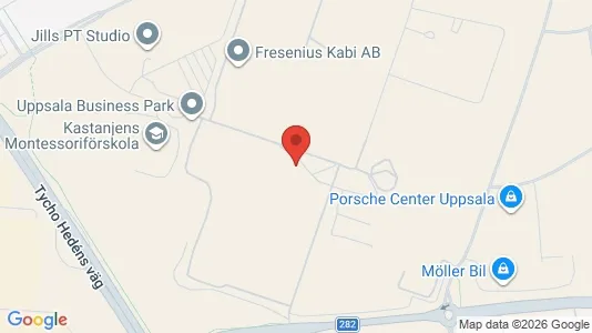 Lokaler til leje i Uppsala - Foto fra Google Street View