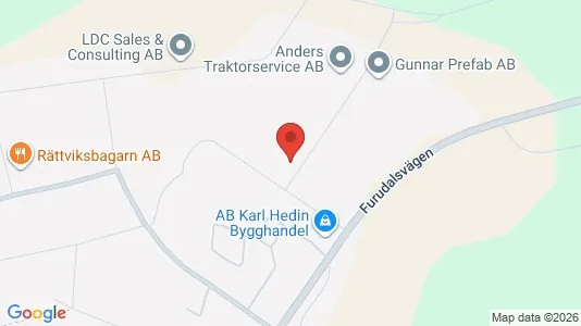 Værkstedslokaler til leje i Rättvik - Foto fra Google Street View
