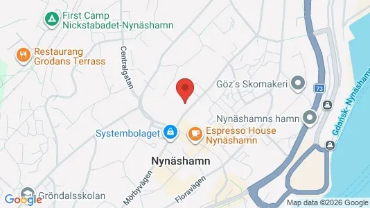 Office spaces for rent i Nynäshamn - kort over placeringen