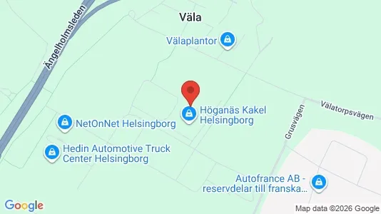 Kontorlokaler til leje i Helsingborg - Foto fra Google Street View