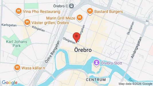 Kontorlokaler til leje i Örebro - Foto fra Google Street View