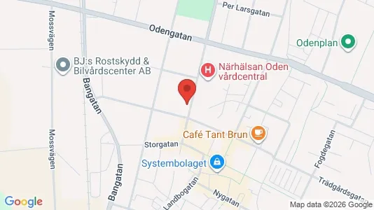 Kontorlokaler til leje i Falköping - Foto fra Google Street View