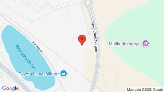 Gewerbeflächen zur Miete i Luleå – Foto von Google Street View