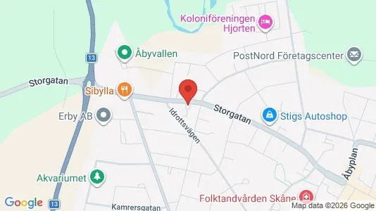 Werkstätte zur Miete i Klippan – Foto von Google Street View
