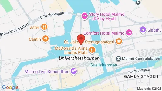 Kontorlokaler til leje i Malmø Centrum - Foto fra Google Street View