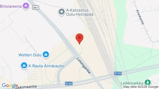 Kontorlokaler til leje i Oulu - Foto fra Google Street View