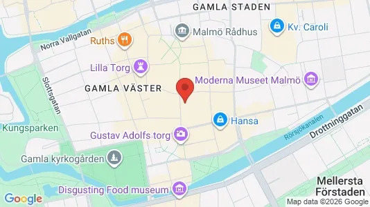 Kontorlokaler til leje i Malmø Centrum - Foto fra Google Street View