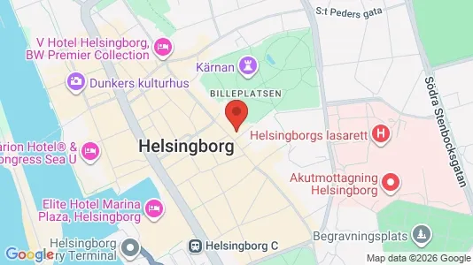Kontorlokaler til leje i Helsingborg - Foto fra Google Street View