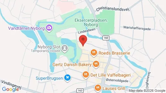 Kontorlokaler til leje i Nyborg - Foto fra Google Street View