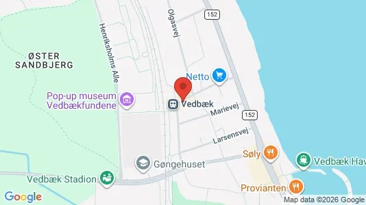 Kliniklokaler til leje i Vedbæk - Foto fra Google Street View