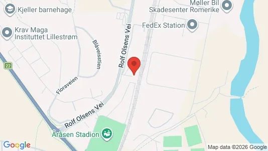 Warehouses for rent i Skedsmo - kort over placeringen