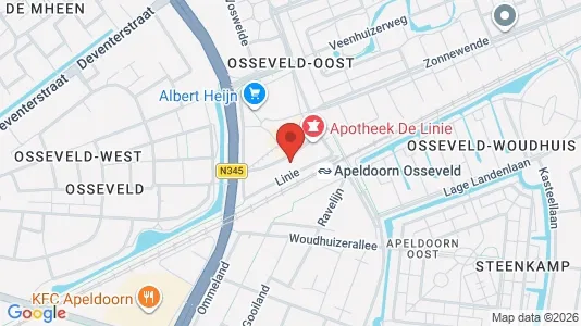 Kontorer til leie i Apeldoorn – Bilde fra Google Street View