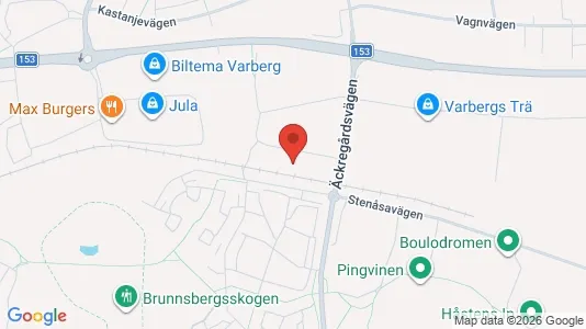 Büros zur Miete i Varberg – Foto von Google Street View