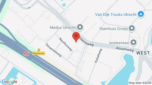 Office spaces for rent i Utrecht West - kort over placeringen