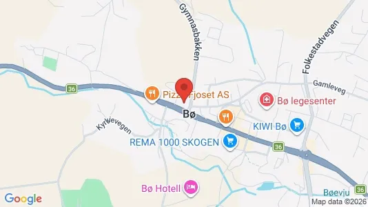 Espacios de oficina En alquiler i Bø - Foto de Google Street View