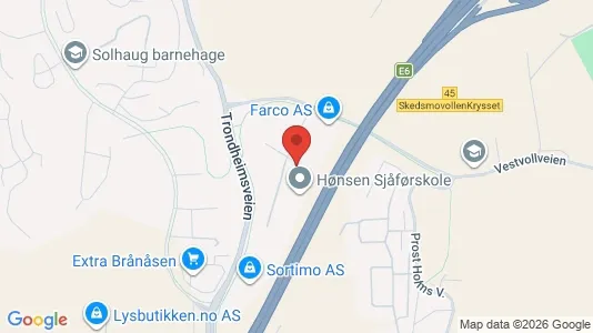 Büros zur Miete i Skedsmo – Foto von Google Street View