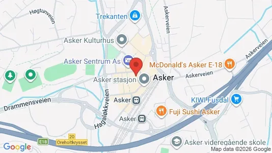Kontorer til leie i Asker – Bilde fra Google Street View