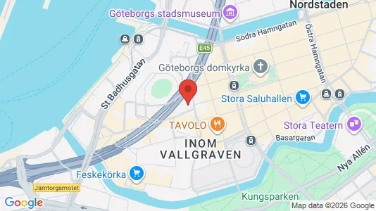 Kontorlokaler til leje i Gøteborg Centrum - Foto fra Google Street View