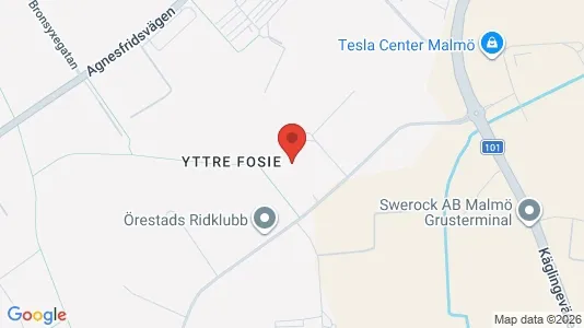 Büros zur Miete i Fosie – Foto von Google Street View